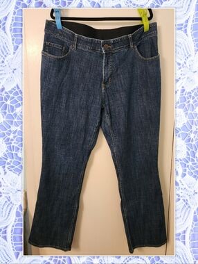 Lee Riders Womens Plus Size Stretch No Gap Waist Bootcut Jean Size 20W